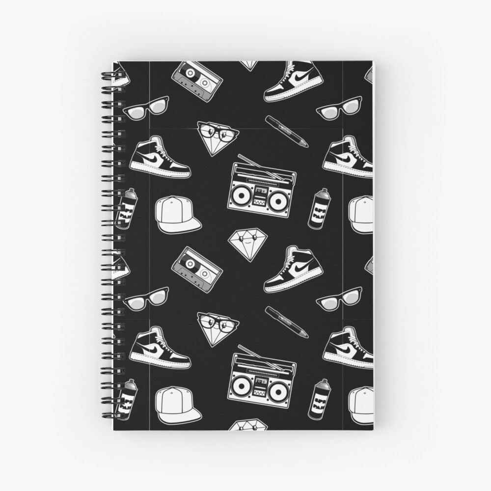 Item preview, Spiral Notebook designed and sold by battlerapgear.