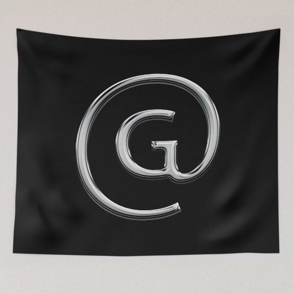Item preview, Capital G in an @ sign designed and sold by Logo-stick.