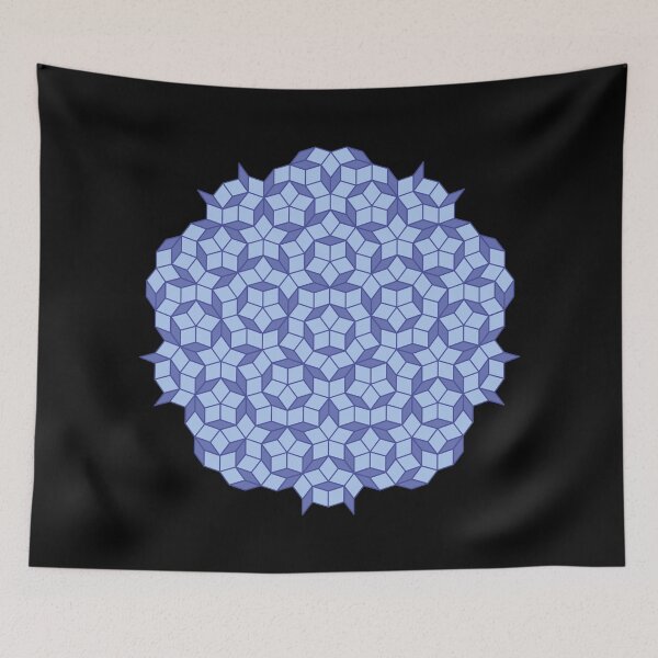 Item preview, Aperiodic tiling - Light and dark blue designed and sold by rahilvalani.