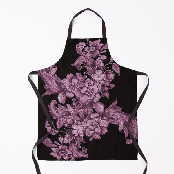 Item preview, Hand Painted Pink Floral Toile designed and sold by Violet Grant.