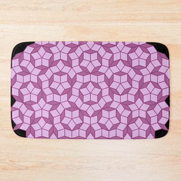 Item preview, Aperiodic tiling - Light and dark pink designed and sold by rahilvalani.