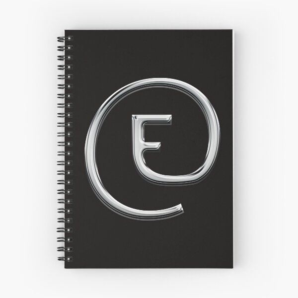Item preview, Capital F in an @ sign designed and sold by Logo-stick.