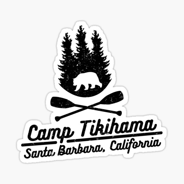 Camp Tikihama Sticker