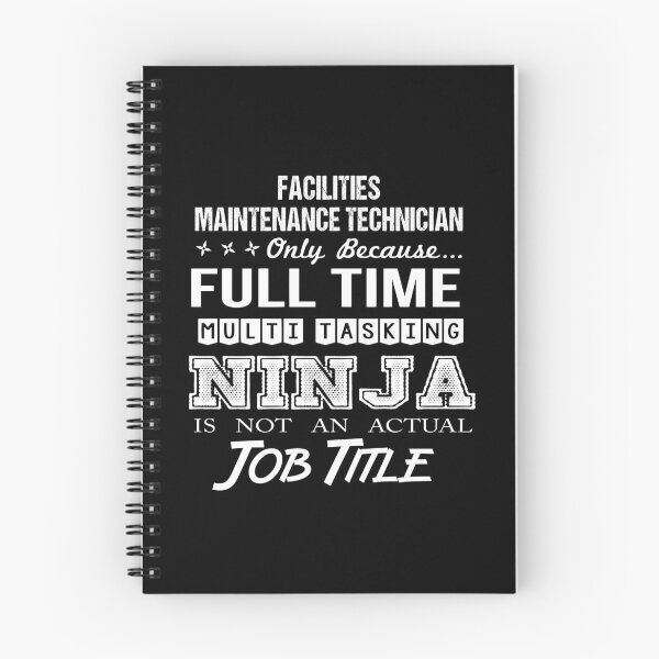Item preview, Facilities Maintenance Technician T Shirt - Multitasking Ninja Job Gift Item Tee designed and sold by choonhoven.