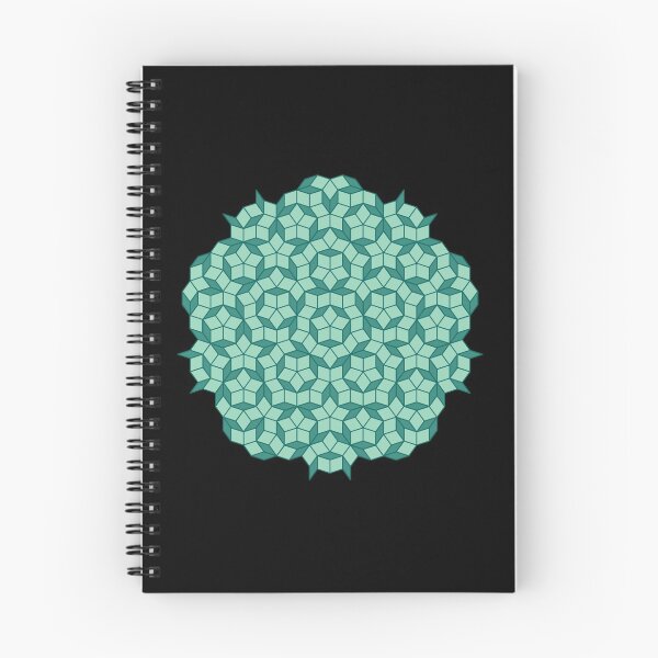 Item preview, Aperiodic tiling - Light and dark teal designed and sold by rahilvalani.