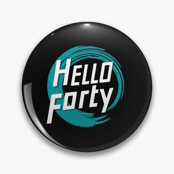 Item preview, Hello Forty Shirt designed and sold by biwdrawing.