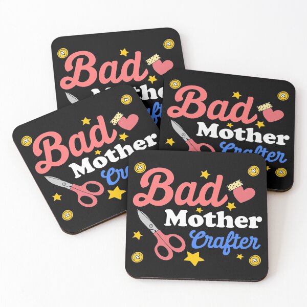 Item preview, Bad Mother Crafter | Crafty Mom  designed and sold by Dancing Dolphin Crafts.