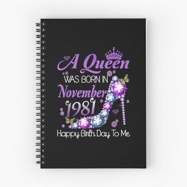 Item preview, Womens A Queen Was Born In November 1981 Birthday designed and sold by patriciaa12.