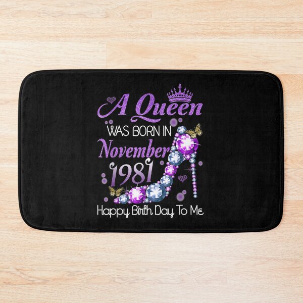 Item preview, Womens A Queen Was Born In November 1981 Birthday designed and sold by patriciaa12.