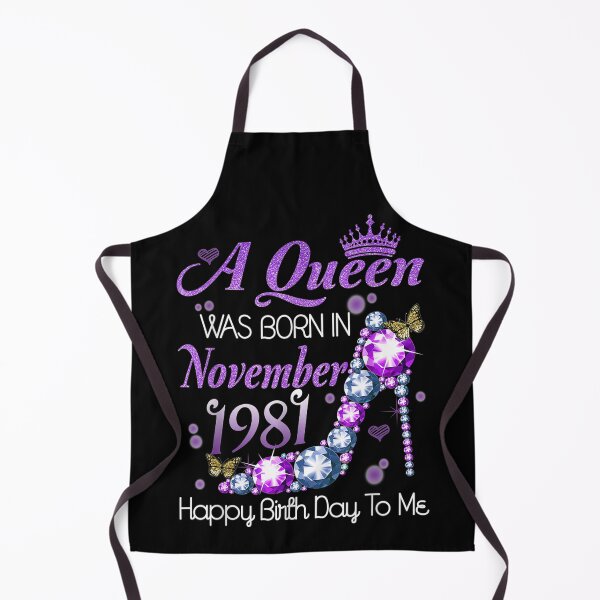 Item preview, Womens A Queen Was Born In November 1981 Birthday designed and sold by patriciaa12.