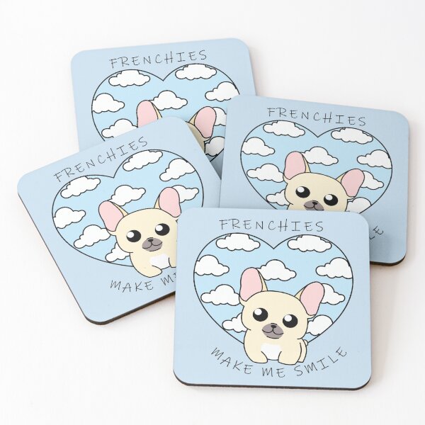 Item preview, Frenchies Make Me Smile designed and sold by FrenchiJunction.