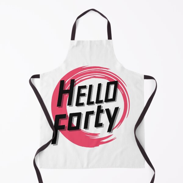 Item preview, Hello Forty Shirt designed and sold by biwdrawing.