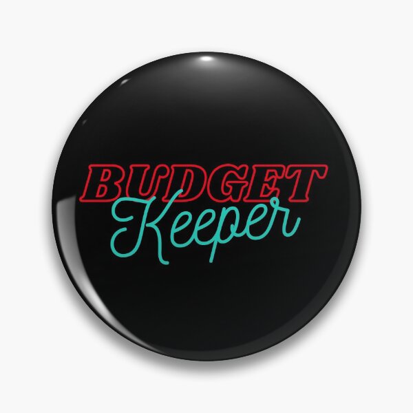 Item preview, Budget Keeper red, blue (dark) designed and sold by zav2001.