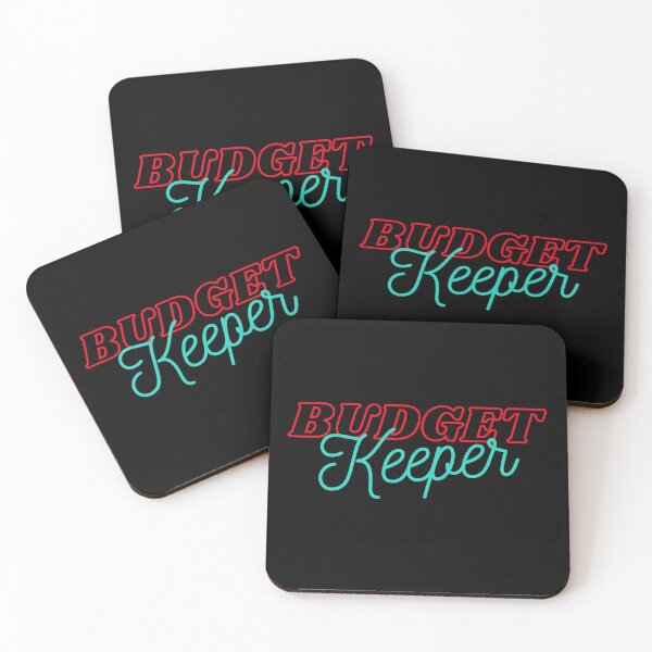 Item preview, Budget Keeper red, blue (dark) designed and sold by zav2001.