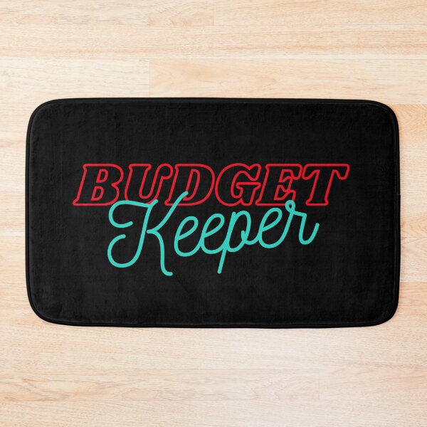 Item preview, Budget Keeper red, blue (dark) designed and sold by zav2001.
