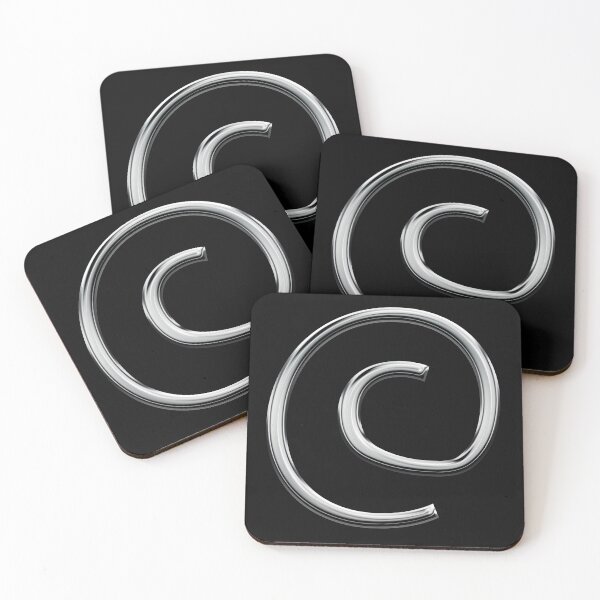 Item preview, Capital C in an @ sign designed and sold by Logo-stick.