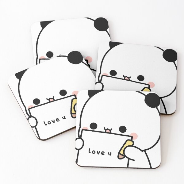 Item preview, Cute Panda Bear Sign Love BuBu designed and sold by theneurocyclist.