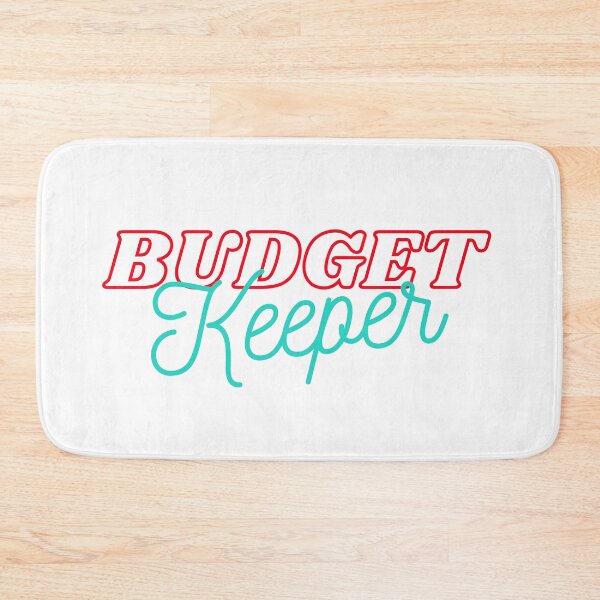 Item preview, Budget Keeper red, blue (light) designed and sold by zav2001.