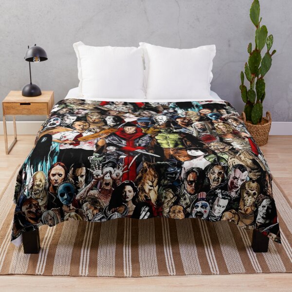 Horror Collection Throw Blanket