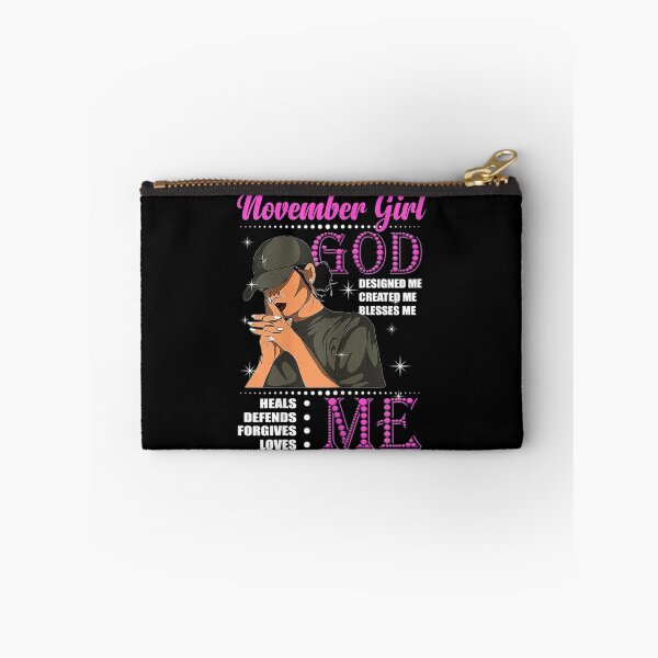 Item preview, Womens November girl GOD Designed Created Blesses Me Birthday designed and sold by patriciaa12.