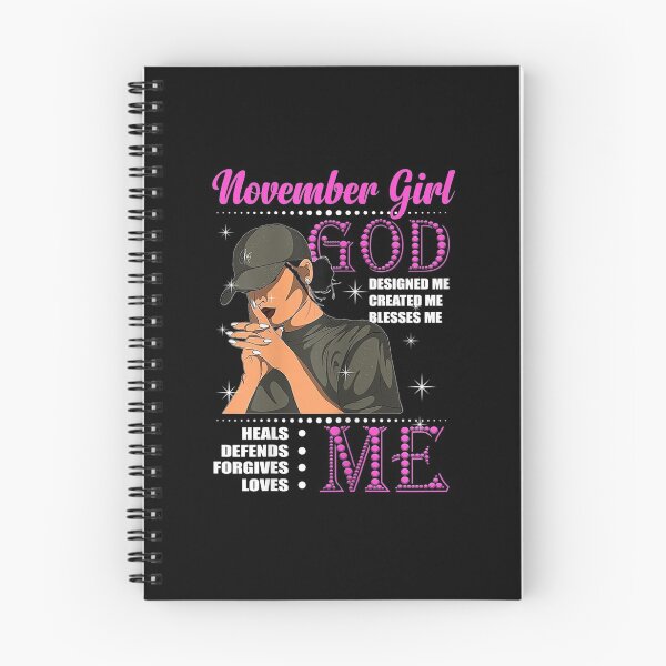 Item preview, Womens November girl GOD Designed Created Blesses Me Birthday designed and sold by patriciaa12.