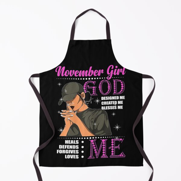 Item preview, Womens November girl GOD Designed Created Blesses Me Birthday designed and sold by patriciaa12.