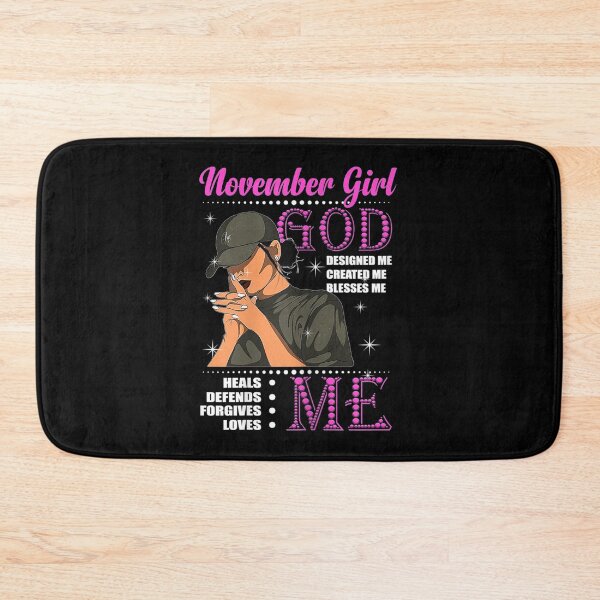 Item preview, Womens November girl GOD Designed Created Blesses Me Birthday designed and sold by patriciaa12.