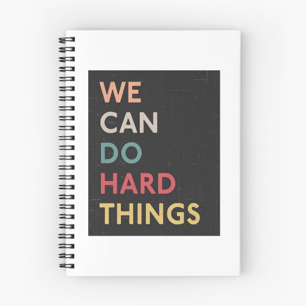 Item preview,  We Can Do Hard Things designed and sold by VantageBrain.