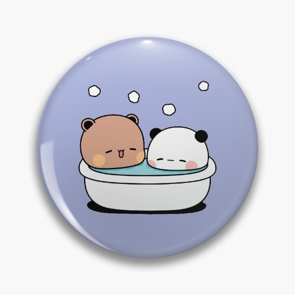 Item preview, Bear and Panda Bubu Dudu Bath designed and sold by theneurocyclist.