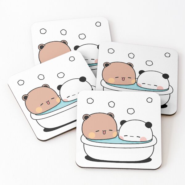Item preview, Bear and Panda Bubu Dudu Bath designed and sold by theneurocyclist.