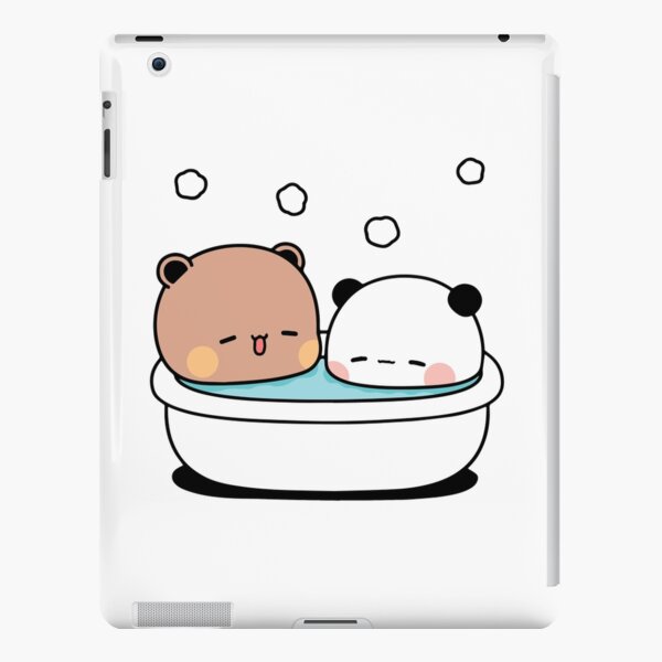 Bear and Panda Bubu Dudu Bath iPad Case & Skin for Sale by theneurocyclist