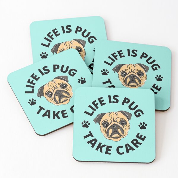Item preview, Life is PUG designed and sold by AnveeBubbles.