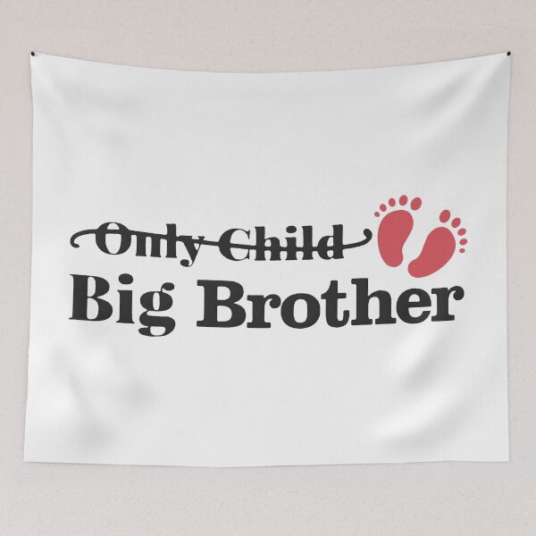 Item preview, Only Child Big Brother designed and sold by VantageBrain.