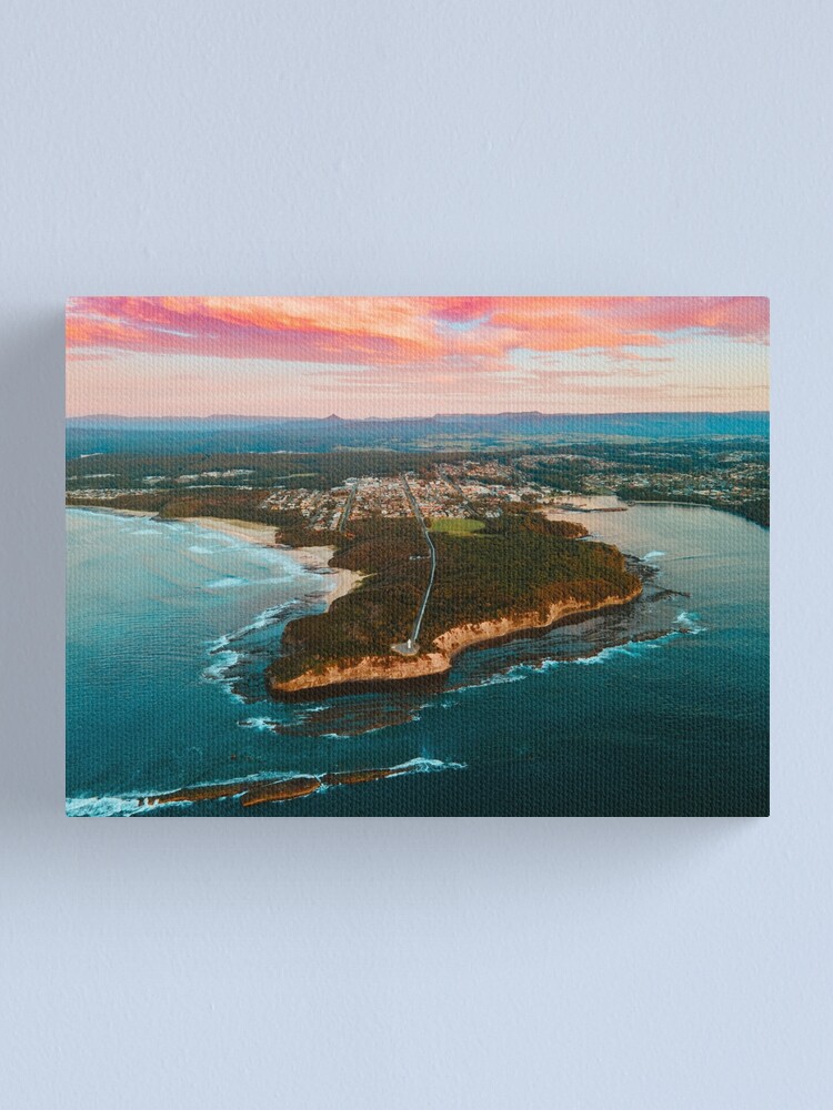 "Ulladulla Lighthouse at Sunrise " Canvas Print for Sale by