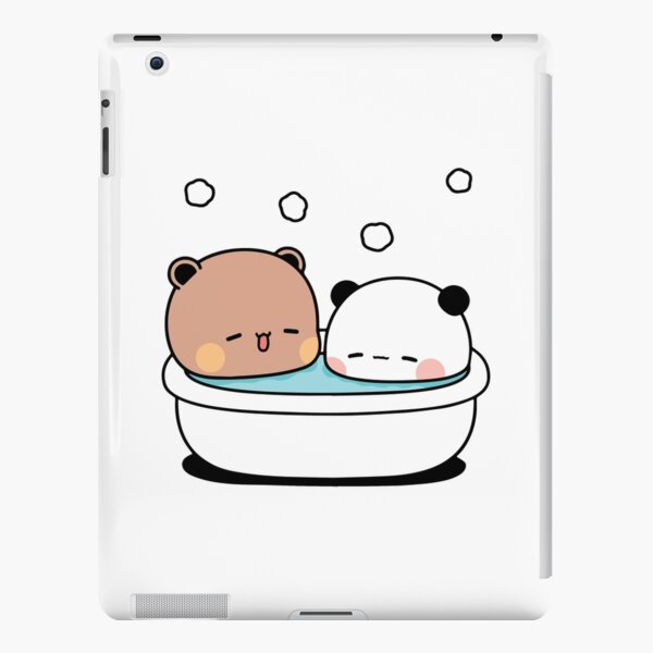 Bear and Panda Bubu Dudu Bath iPad Case & Skin for Sale by theneurocyclist