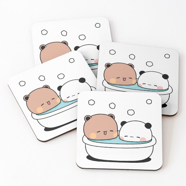 Item preview, Bear and Panda Bubu Dudu Bath designed and sold by theneurocyclist.