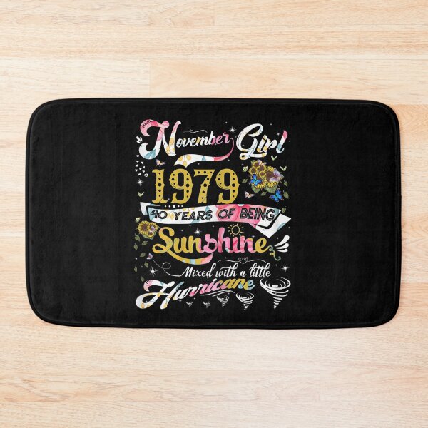 Item preview, Womens Vintage November 1979 Designs 40 Years Old Tee 1979 Birthday designed and sold by patriciaa12.