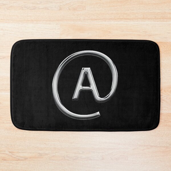 Item preview, Capital A in an @ symbol designed and sold by Logo-stick.
