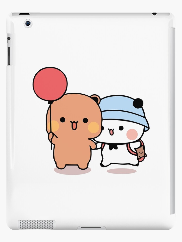 Bear and Panda Bubu Dudu Balloon iPad Case & Skin for Sale by  theneurocyclist