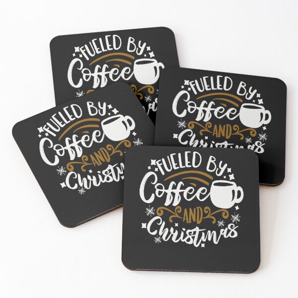 Item preview, Fueled By Coffee and Christmas designed and sold by FOX1999-Design.