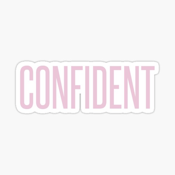 confident Sticker