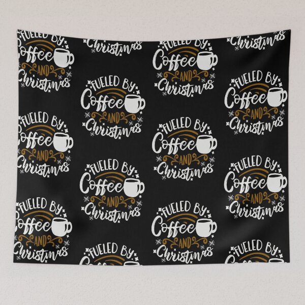 Item preview, Fueled By Coffee and Christmas designed and sold by FOX1999-Design.