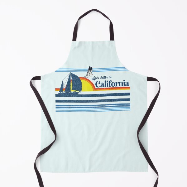 Item preview, California beach Retro 70s 80s 90s Sailing Boat Sunset Surf designed and sold by qrduubp320.