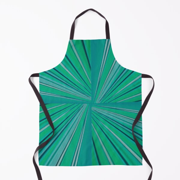 Item preview, Aqua, green, white diagonal lines design designed and sold by Cyber-Spider.