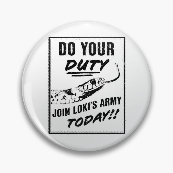 Item preview, Join Loki's Army Poster designed and sold by tahsokano.