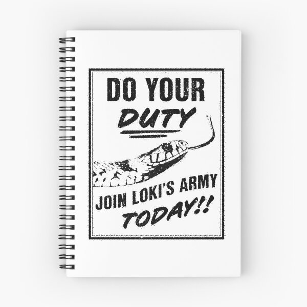 Item preview, Join Loki's Army Poster designed and sold by tahsokano.