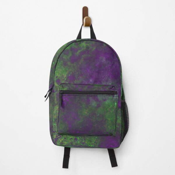 Item preview, Violet and green nebula abstract design designed and sold by MabelGtz.