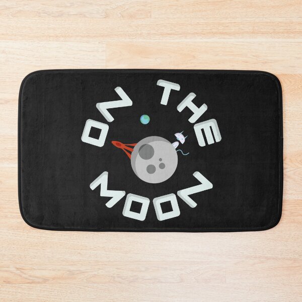 Item preview, On The Moon With Th Alien Space Rocket designed and sold by On-The-Roof.