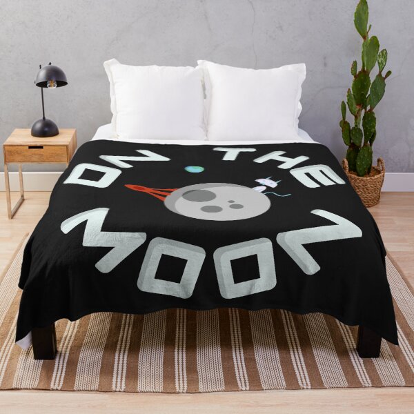 Item preview, On The Moon With Th Alien Space Rocket designed and sold by On-The-Roof.