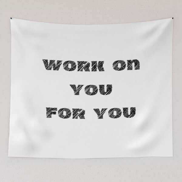 Item preview, Work On You For You - Motivation Quotes designed and sold by fowons.